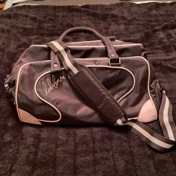 Brown and Pink Lululemon Bag - Picture 1 of 3